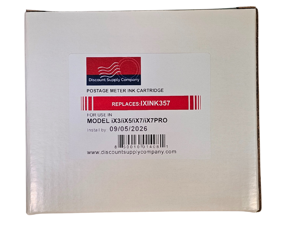 IXINK357 Red Ink Compatible Cartridge for Quadient | Neopost iX-3/IX-5/IX-7/PRO IXI357
