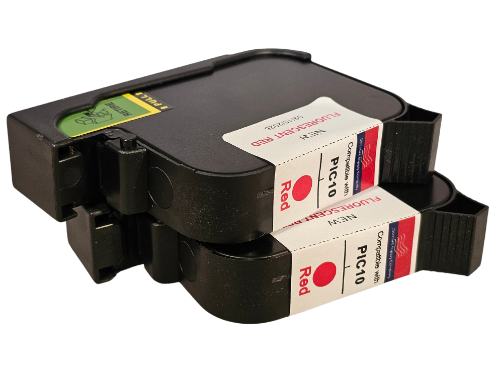 Discount Supply Company Compatible Francotyp Postalia FP PIC10 Postbase Ink Set. 90 Day Warranty! Compatible with #58.0052.3038.00. (NOT for Postbase Mini or Mymail)