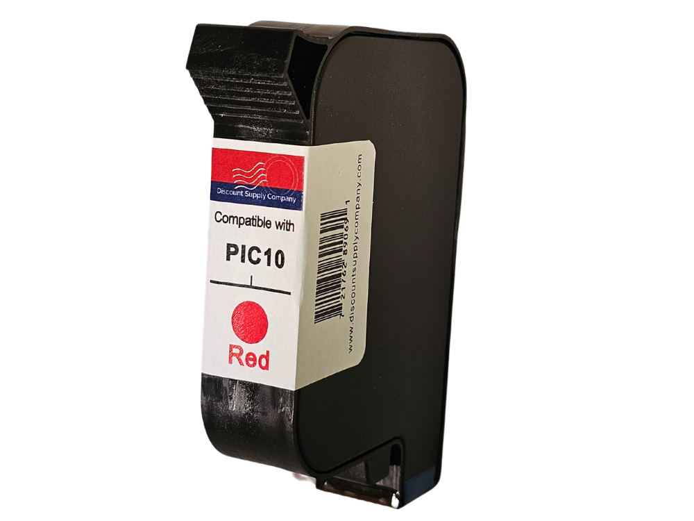 Discount Supply Company Compatible Francotyp Postalia FP PIC10 Postbase Ink Set. 90 Day Warranty! Compatible with #58.0052.3038.00. (NOT for Postbase Mini or Mymail)