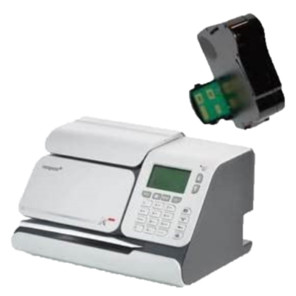 Neopost ISINK2 Fluorescent Red Ink Cartridge ~90 Day Warranty! ~ for Neopost IS280 and Hasler IM280 Postage Meters
