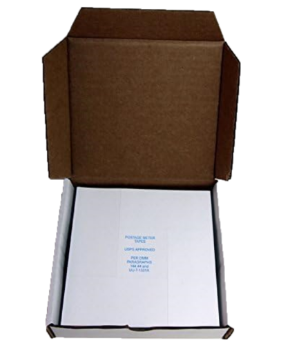 Discount Supply Company Pinwheel Postage Meter Tapes ~ USPS Approved ~ 600 Tapes Compatible with Pitney Bowes Postage Machine, Neopost, Hasler, and Francotyp Postalia