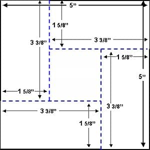 Discount Supply Company Pinwheel Postage Meter Tapes ~ USPS Approved ~ 600 Tapes Compatible with Pitney Bowes Postage Machine, Neopost, Hasler, and Francotyp Postalia