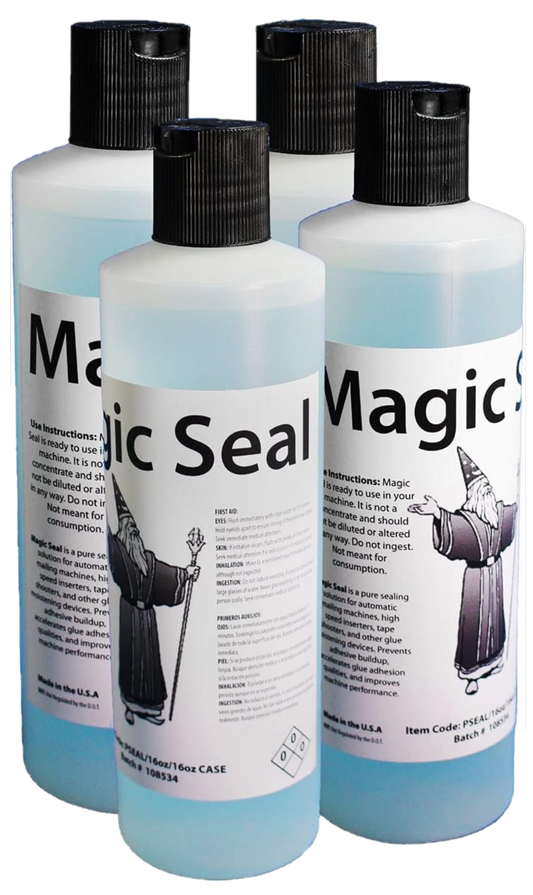 4 Pack - 16oz. Bottles of EZ Seal Magic Seal Sealing Solution 601-0 608-0