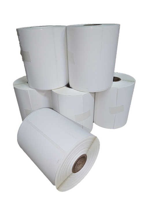 Pitney Bowes 745-1 Direct Thermal Labels 4" x 6" - 6 Rolls Compatible with J, JZ, 1E, W1110 Series
