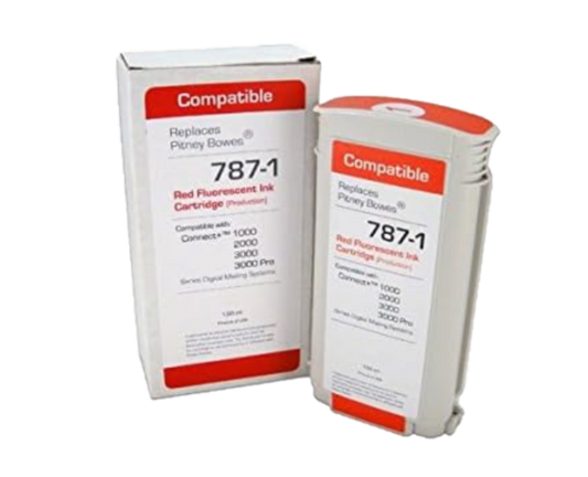 Discount Supply Company 787-1 Max Volume Pitney Bowes Compatible Ink Cartridge with 90 Day Warranty for Connect+ Series Mailing Machines