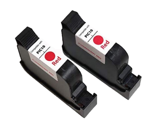 Discount Supply Company Compatible Francotyp Postalia FP PIC10 Postbase Ink Set. 90 Day Warranty! Compatible with #58.0052.3038.00. (NOT for Postbase Mini or Mymail)